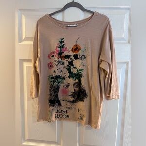 NWT Paper Lace Just Bloom Top